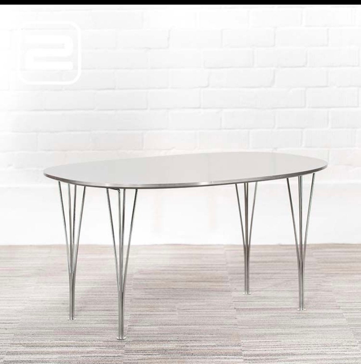 Gezocht Superellipse tafel Fritz Hanssen, Huis en Inrichting, Tafels | Eettafels, Ophalen of Verzenden, Ovaal, 50 tot 100 cm