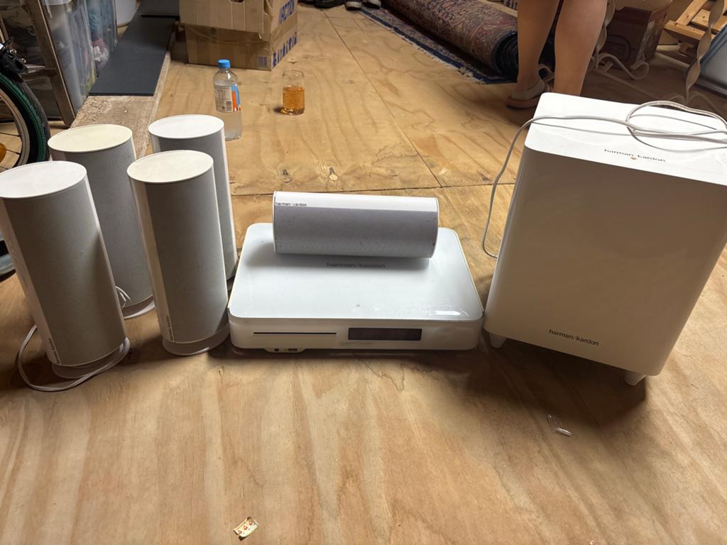 Harman Kardon Home Cinema Set met DVD-speler en 5.1 systeem, Audio, Tv en Foto, Home Cinema-sets, Overige merken, Gebruikt, Ophalen of Verzenden