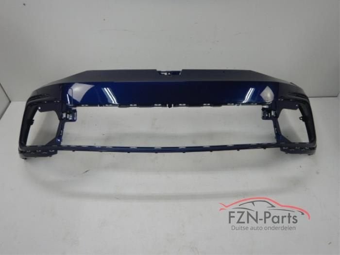 VW Golf 8 5H GTI GTE GTD R-Line Voorbumper Donkerblauw, Ophalen of Verzenden, Gebruikt, Voor, Bumper