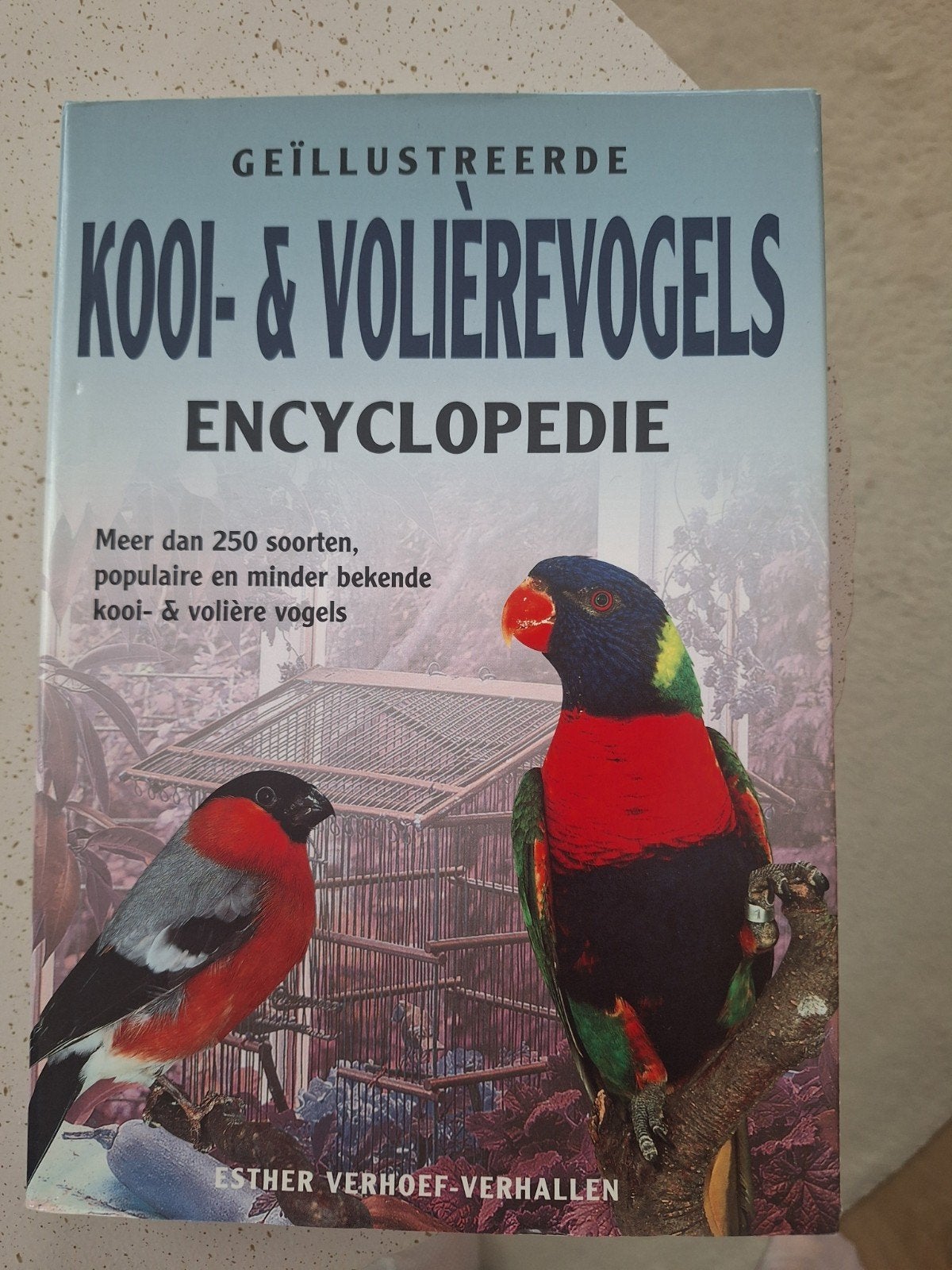 Kooi- en volierevogels encyclopedie, Ophalen, E.J.J. Verhoef-Verhallen, Zo goed als nieuw, Vogels