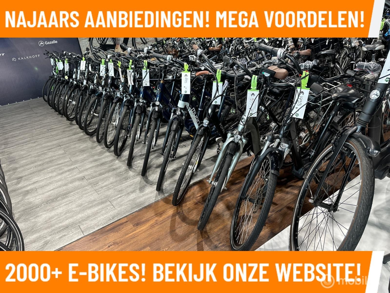 OPRUIMING! FIETSEN VAN 1299 NU TUSSEN 799- 999,- EURO, Zo goed als nieuw, 50 km per accu of meer, Sparta