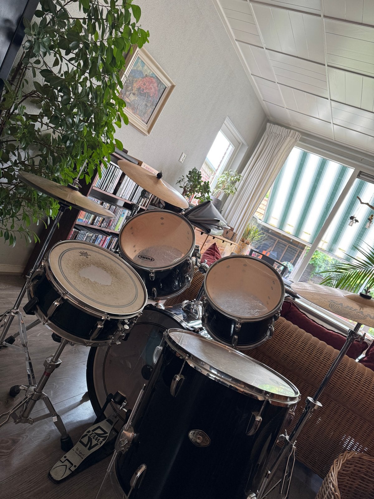Compleet Drumstel - Ideaal voor beginners en gevorderden, Muziek en Instrumenten, Drumstellen en Slagwerk, Ophalen, Gebruikt, Overige merken