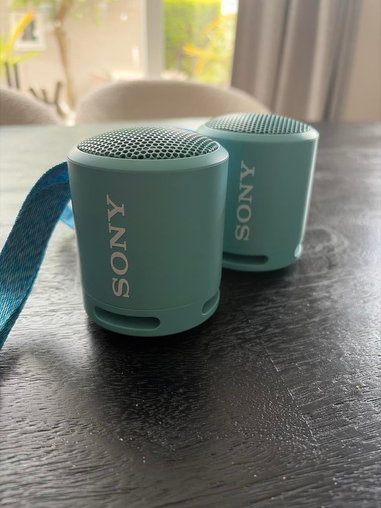 2x Sony SRS-XB13 Bluetooth speakers - Zo goed als nieuw, Overige typen, Ophalen of Verzenden, Zo goed als nieuw, Sony