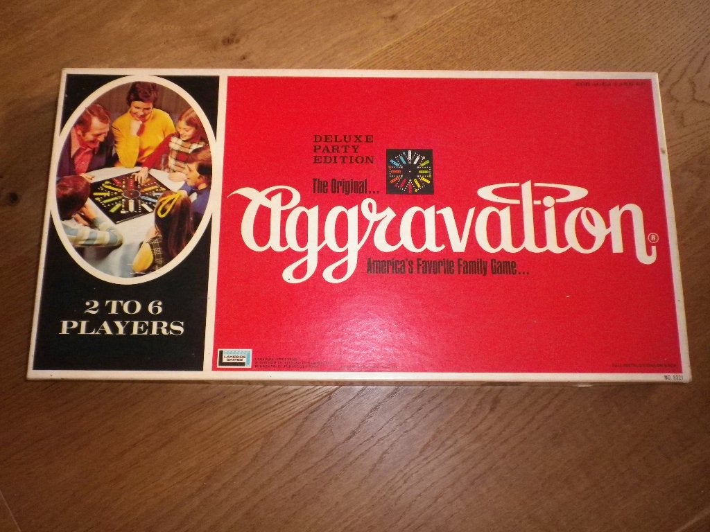 Aggravation De Luxe partyspel, Ophalen, Zo goed als nieuw, Lakeside games