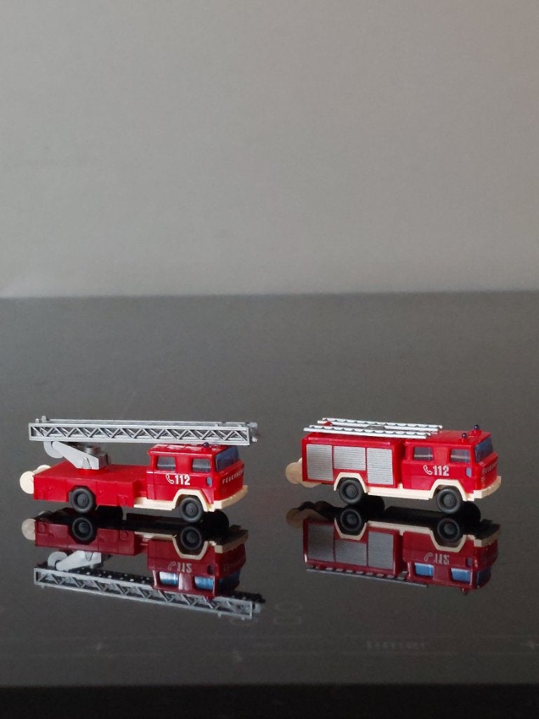 WIKING Feuerwehr/Brandweer 096104 & 096203, Overige merken, Gelijkstroom of Wisselstroom, Overige typen, Ophalen of Verzenden