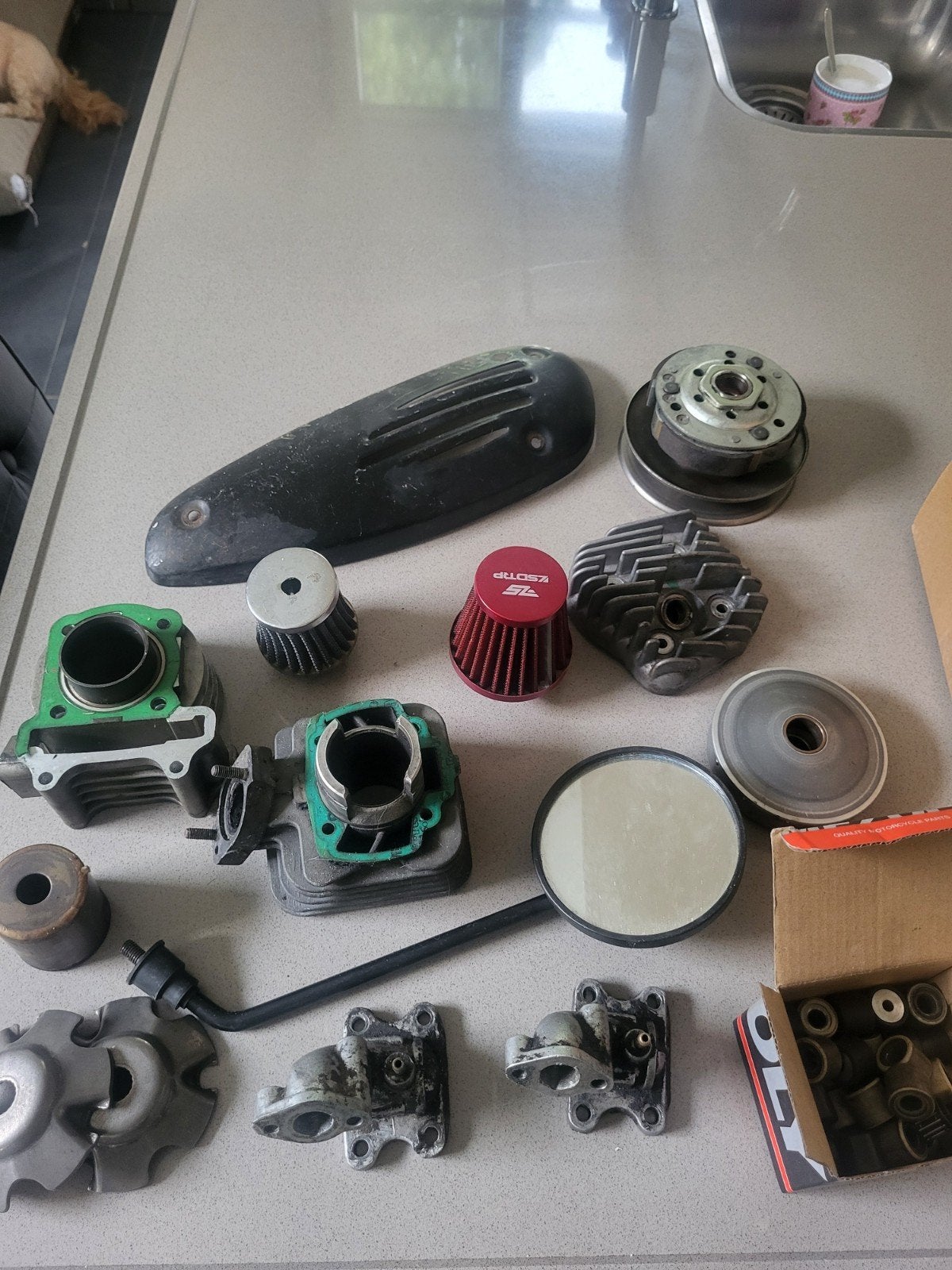 Scooteronderdelen nieuw en gebruikt los of alles in 1 koop, Verzenden, Peugeot