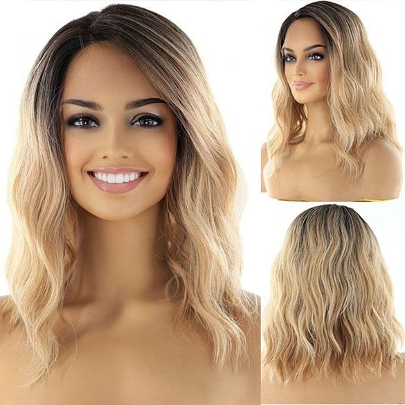 Lace pruik halflang haar met slagen model Venice, Sieraden, Tassen en Uiterlijk, Uiterlijk | Haarverzorging, Ophalen of Verzenden