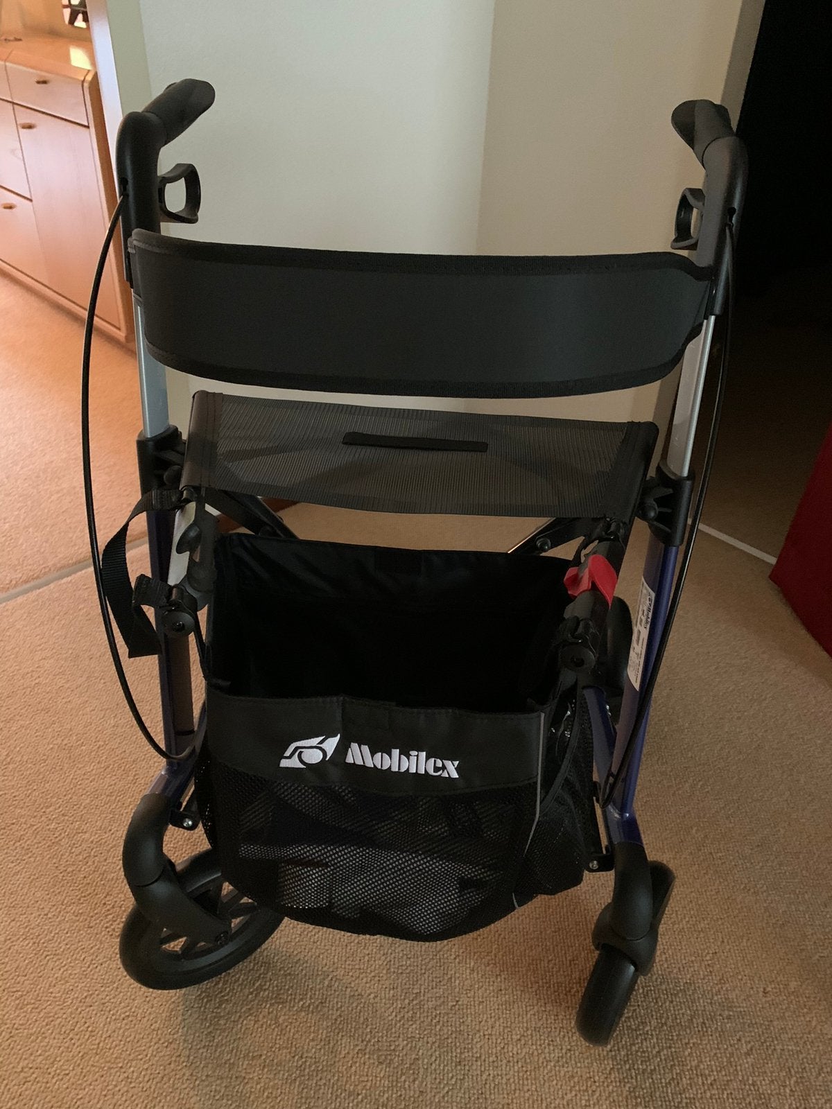 Rollator Leopard zo goed als nieuw, Ophalen, Zo goed als nieuw