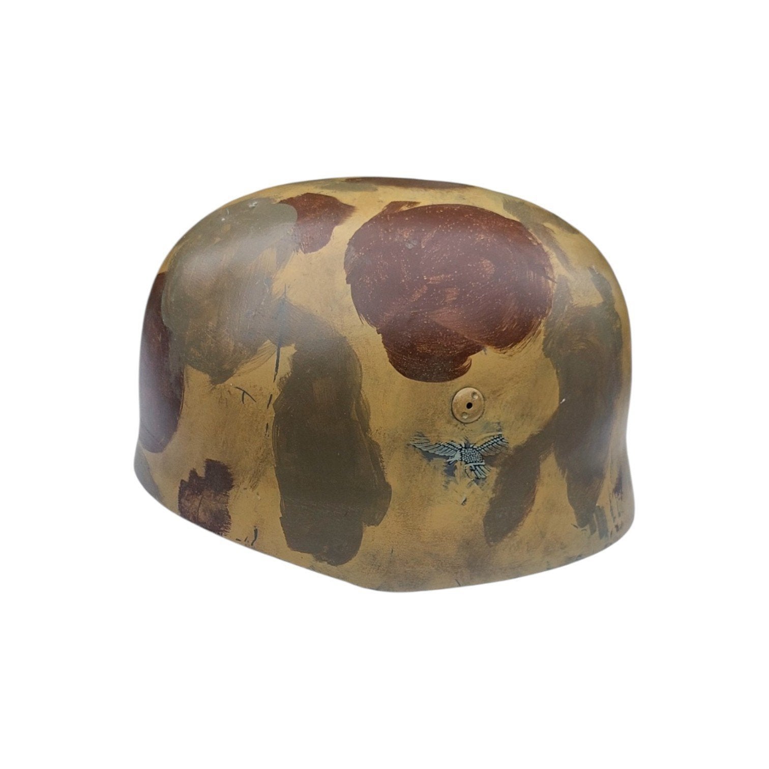Duitse M38 Fallschirmjäger (FJ) Helm (Camo), Verzamelen, Militaria | Tweede Wereldoorlog, Ophalen of Verzenden, Luchtmacht, Duitsland
