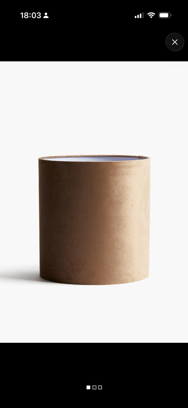2 lampenkappen, nieuw, Ophalen, Rond, 28 cm, Goud