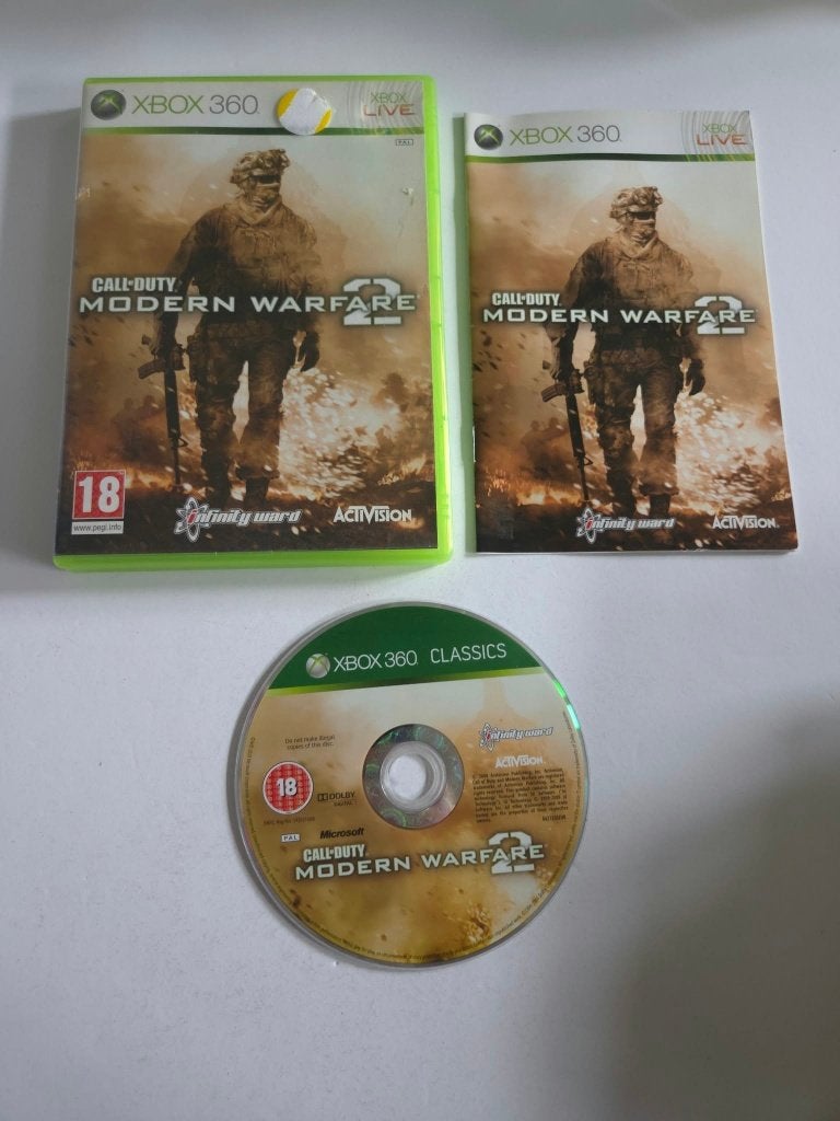 Xbox 360 - Call of Duty Modern Warfare 2 - 12339, Spelcomputers en Games, Vanaf 18 jaar, Shooter, Ophalen of Verzenden, Zo goed als nieuw