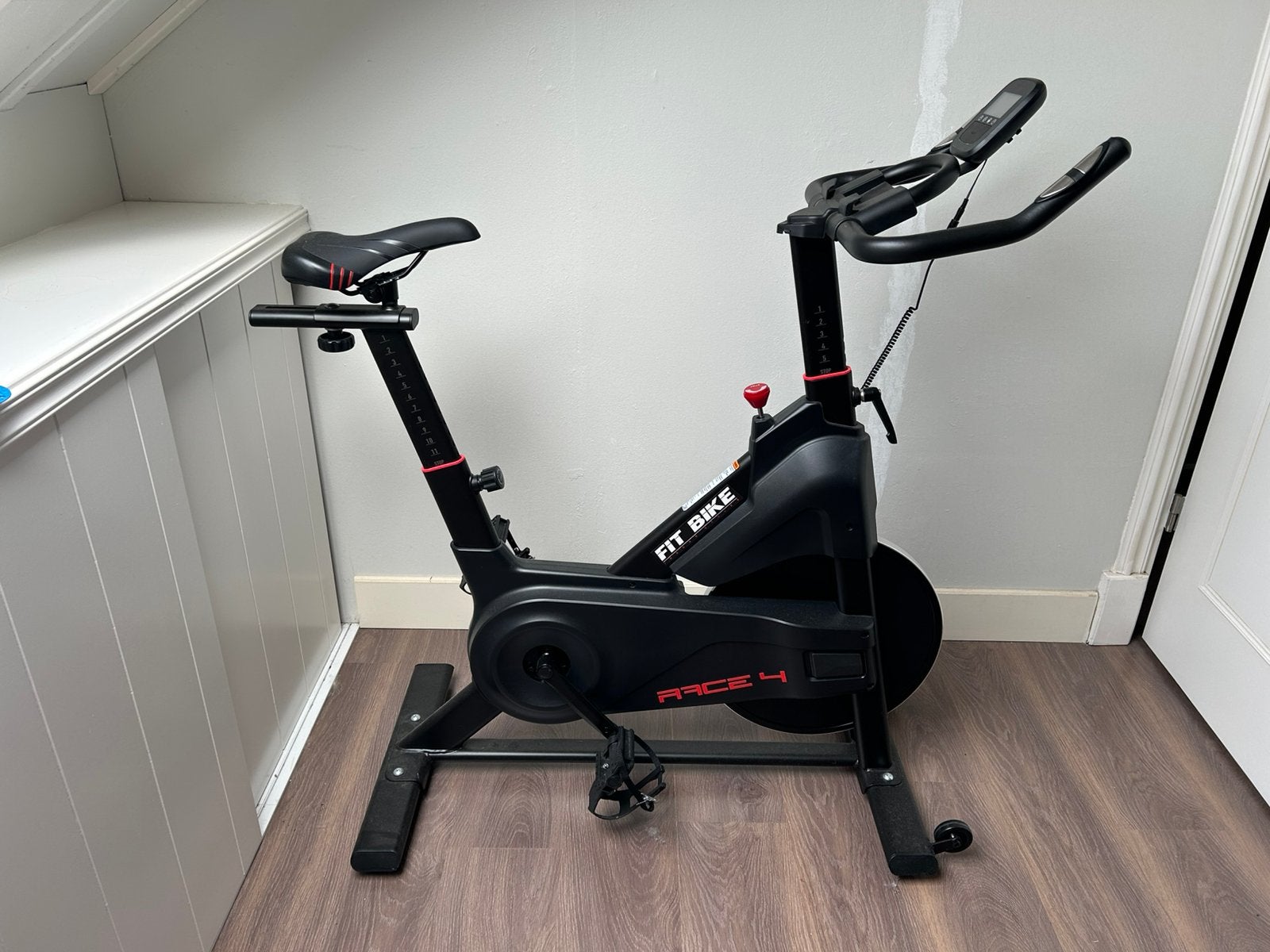 Fitbike Race 4, zo goed als nieuw, Sport en Fitness, Ophalen, Spinningfiets, Aluminium, Zo goed als nieuw