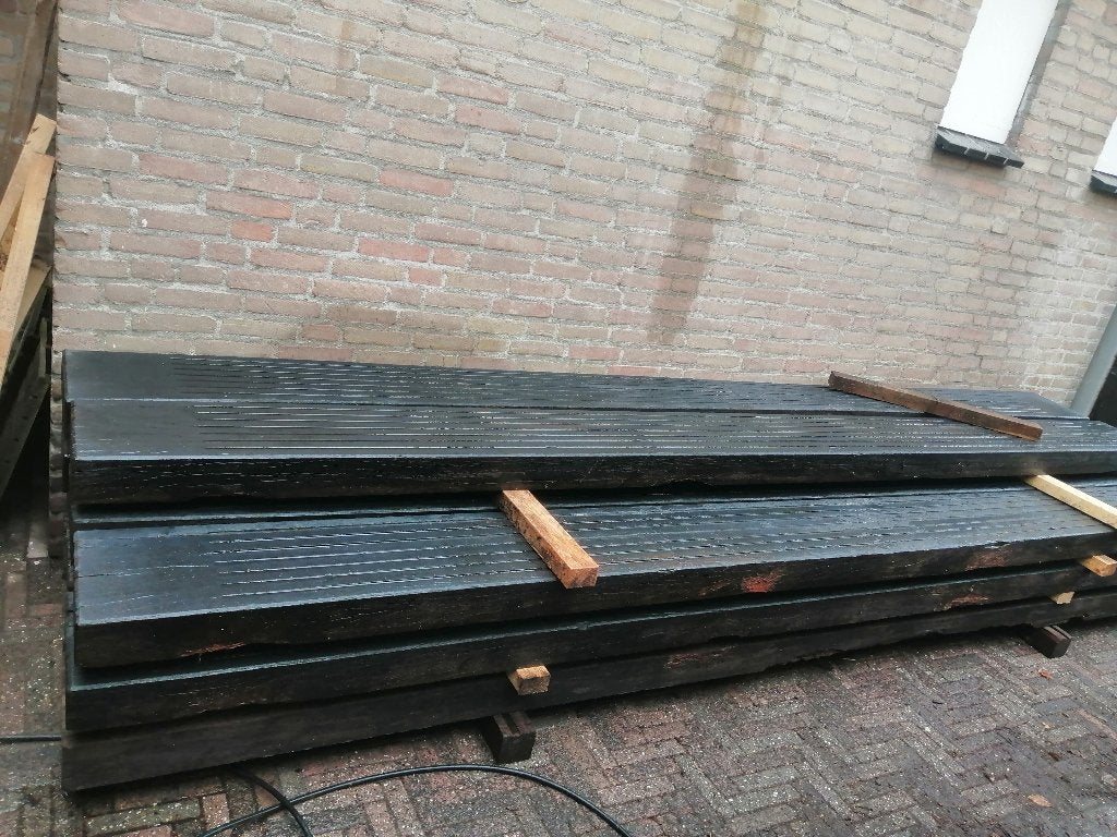 Azobe balken, Ophalen, Gebruikt, Hardhout, 250 cm of meer
