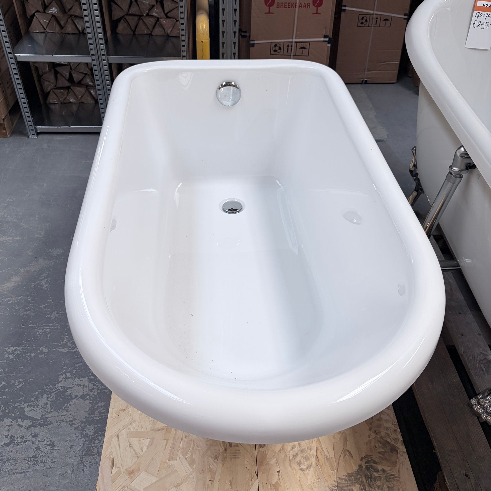 MEGA Deal Ligbad Vrijstaand 150cm – Nieuw Bad nr404, Ophalen, Nieuw