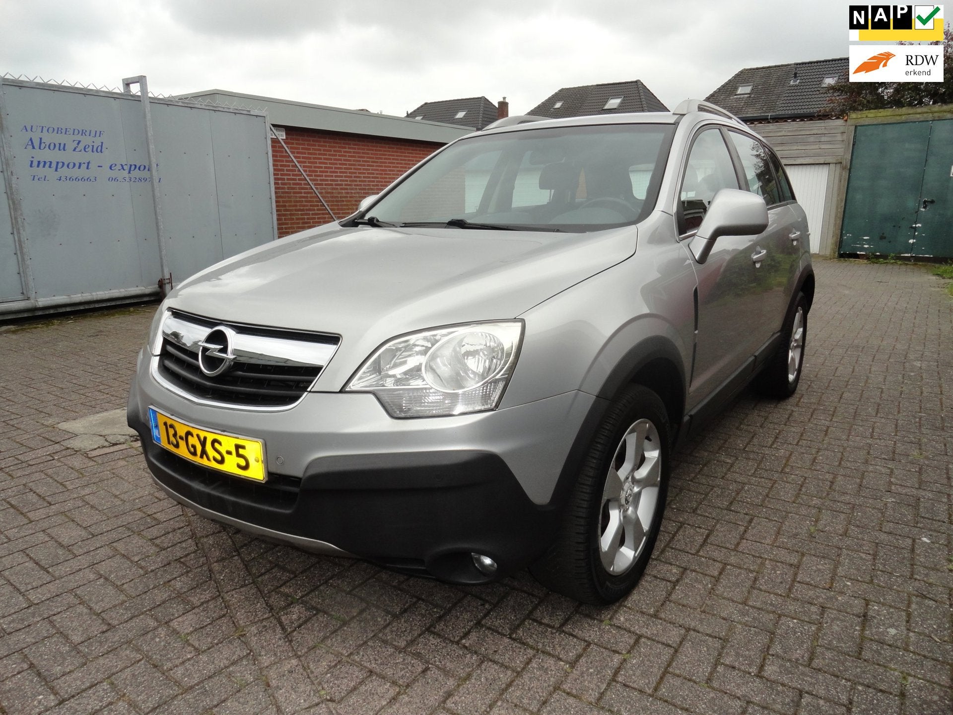 Opel Antara 2.4-16V Enjoy (KM 189850 NAP AIRCO), Auto's, Gebruikt, Bedrijf, Handgeschakeld, Vierwielaandrijving