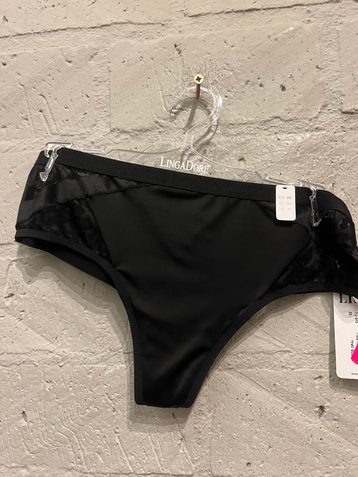 Lisca string maat 40 NIEUW!! Nu €25,-, Ophalen of Verzenden, Zwart, String