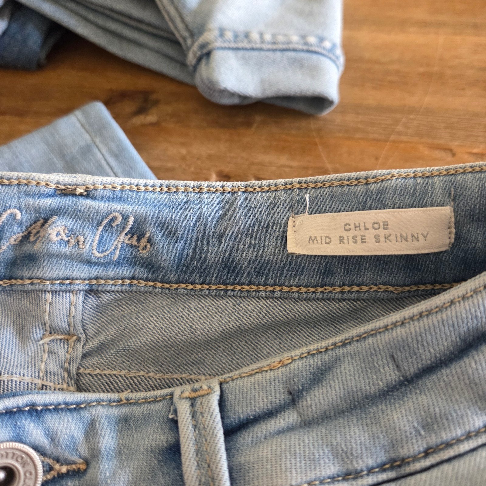 Jeans cotton club Chloe 28x30, Kleding | Dames, Ophalen of Verzenden, Zo goed als nieuw, Blauw, W28 - W29 (confectie 36)