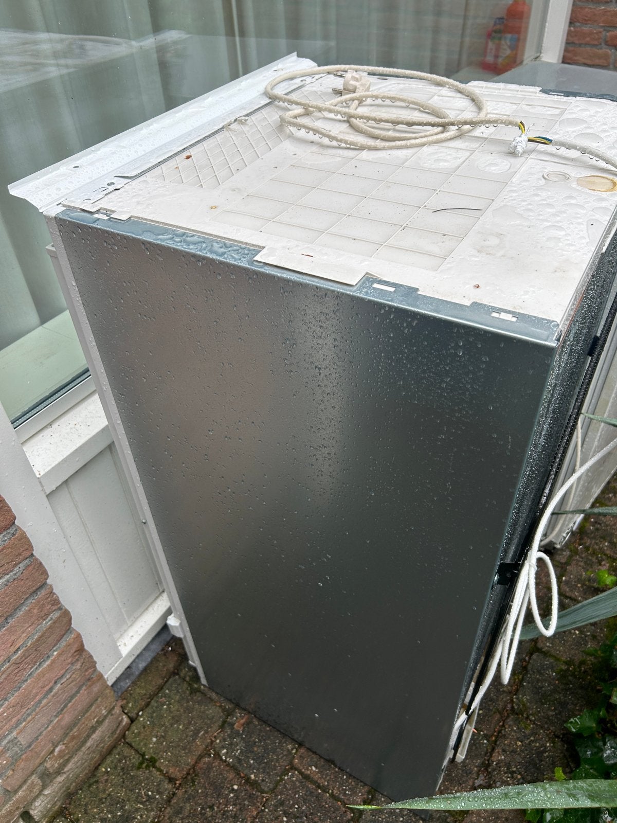 Oud ijzer: inbouw koelkast, vriezer, kookplaat, afzuigkap, 200 liter of meer, Ophalen, Gebruikt, 160 cm of meer