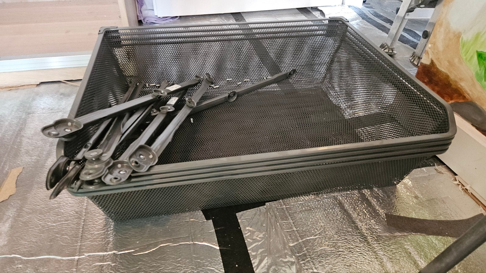 4 komplement PAX ikea fijndraadmanden, Huis en Inrichting, Ophalen, 50 tot 100 cm, Zo goed als nieuw, Minder dan 100 cm