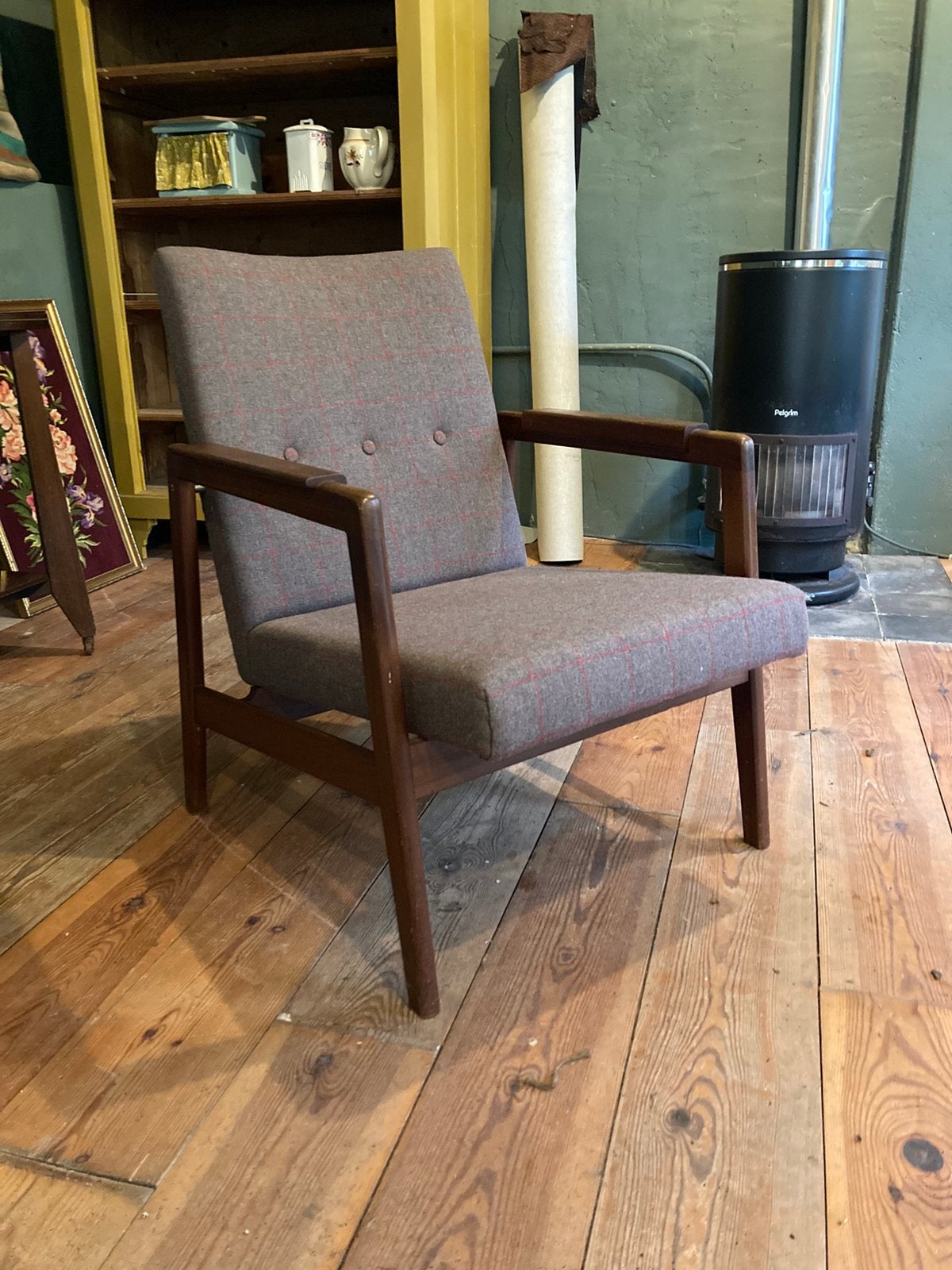 Mid-century Muntendam fauteuil, Ophalen, Zo goed als nieuw, 50 tot 75 cm