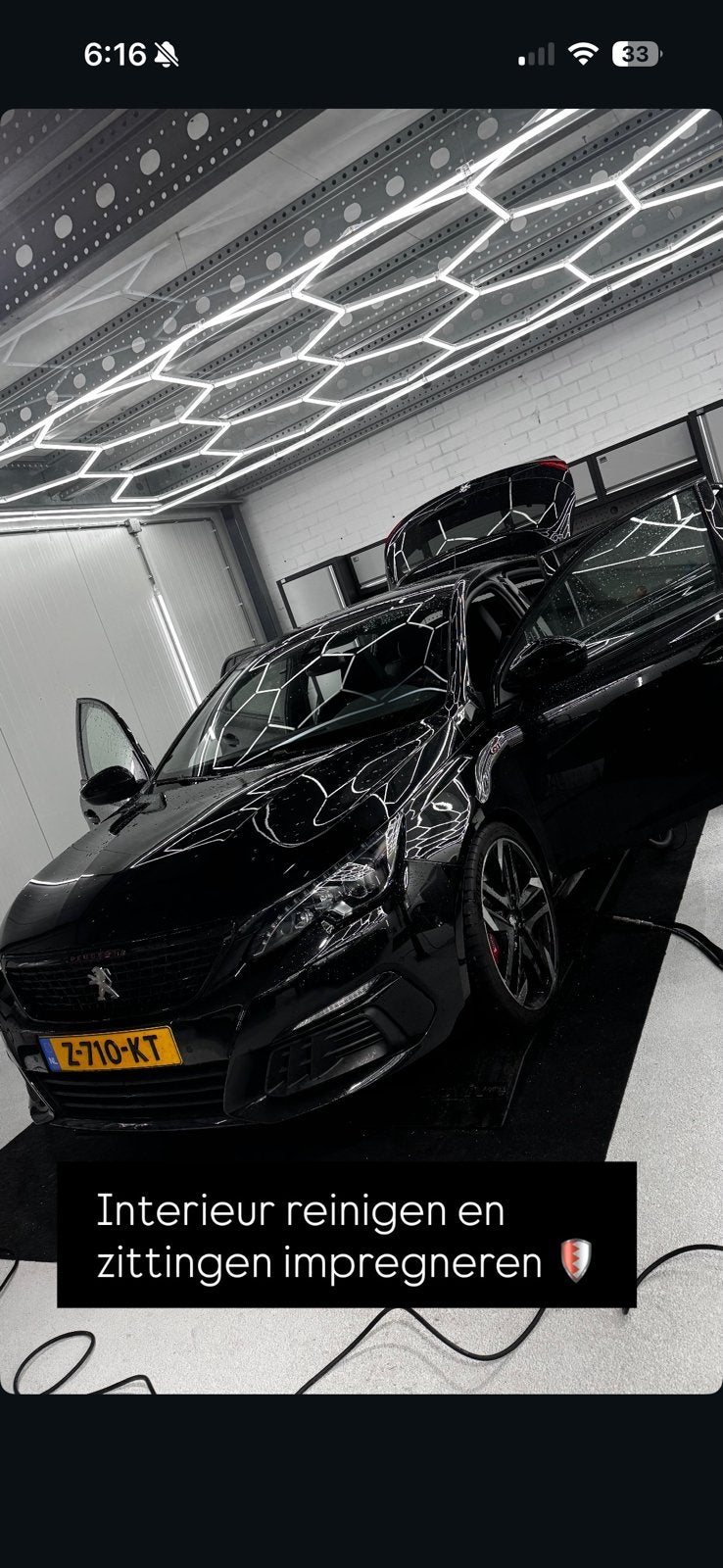 Peugeot 308 1.6 Puretech 263pk 2020 Zwart, Euro 6, 4 cilinders, 1290 kg, Zwart