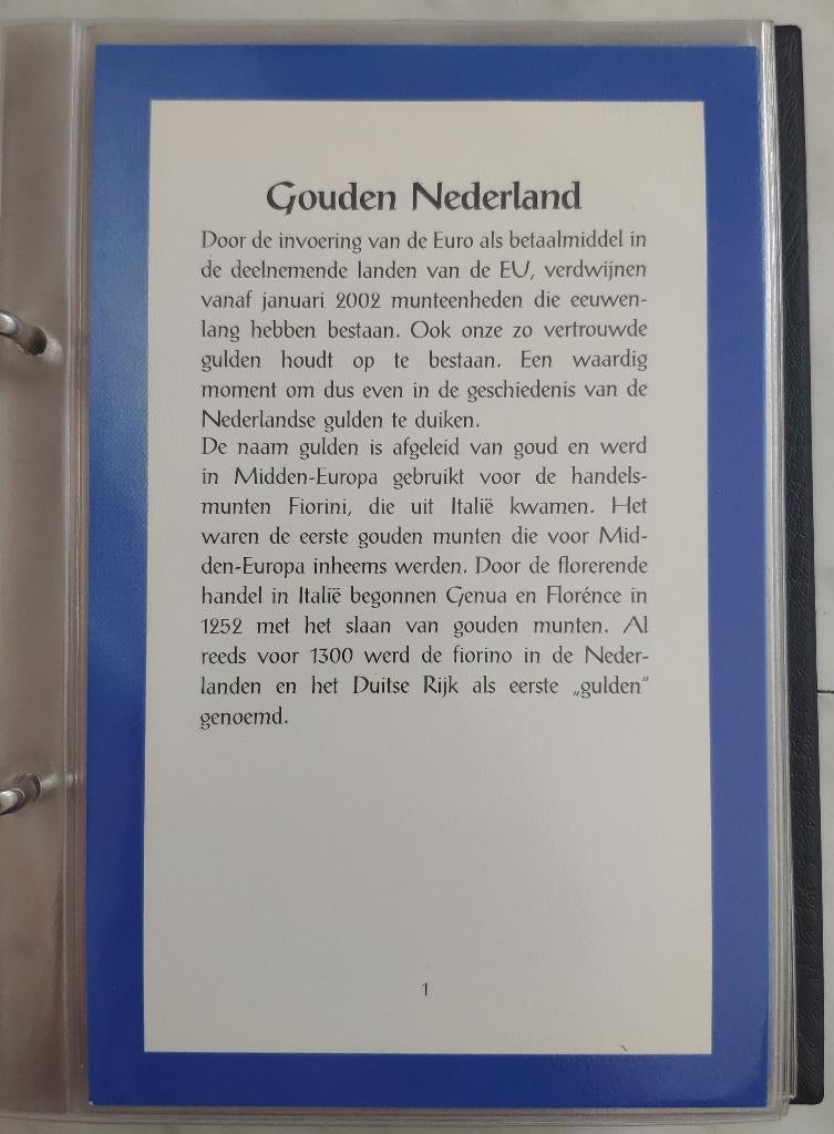 Gouden Nederland verzameling vergulde munten SRH map, Postzegels en Munten, Ophalen, Koningin Juliana, Overige waardes, Zilver