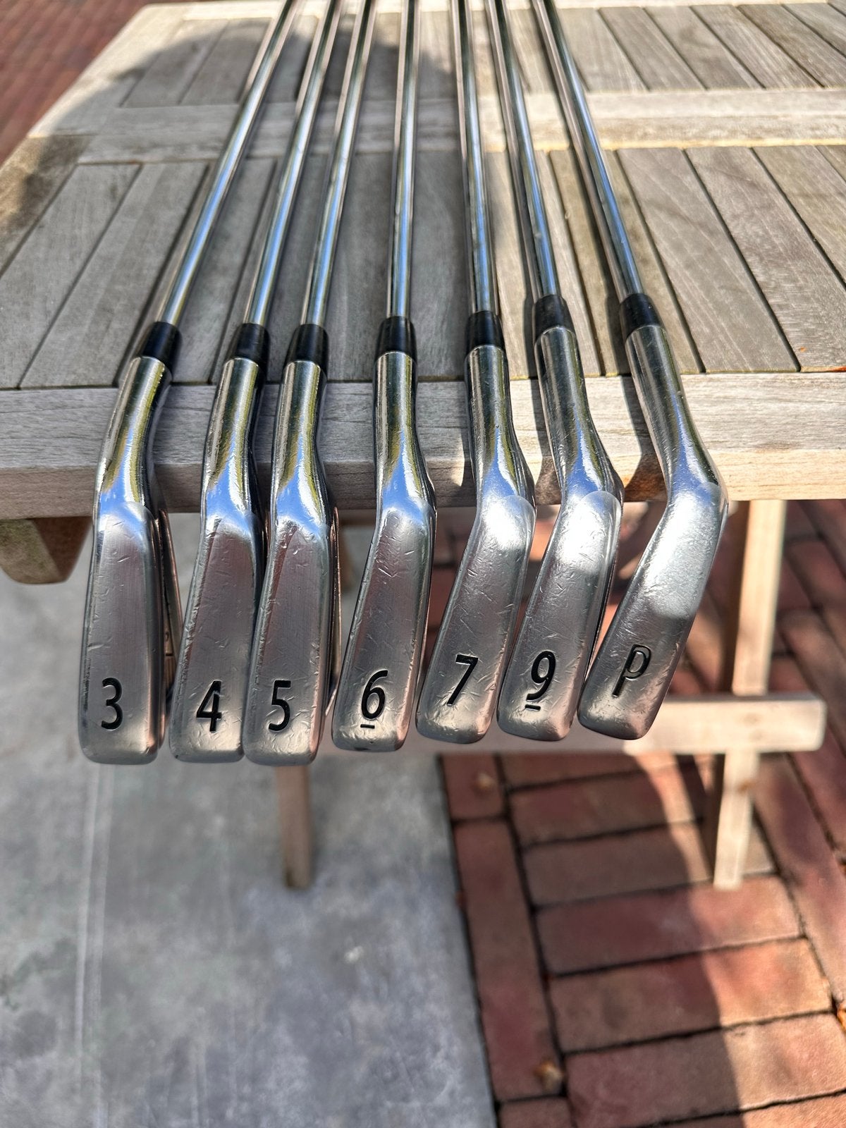 Titleist AP2 710 ijzerset (3-P, zonder 8), Ophalen of Verzenden, Gebruikt, Set, Overige merken