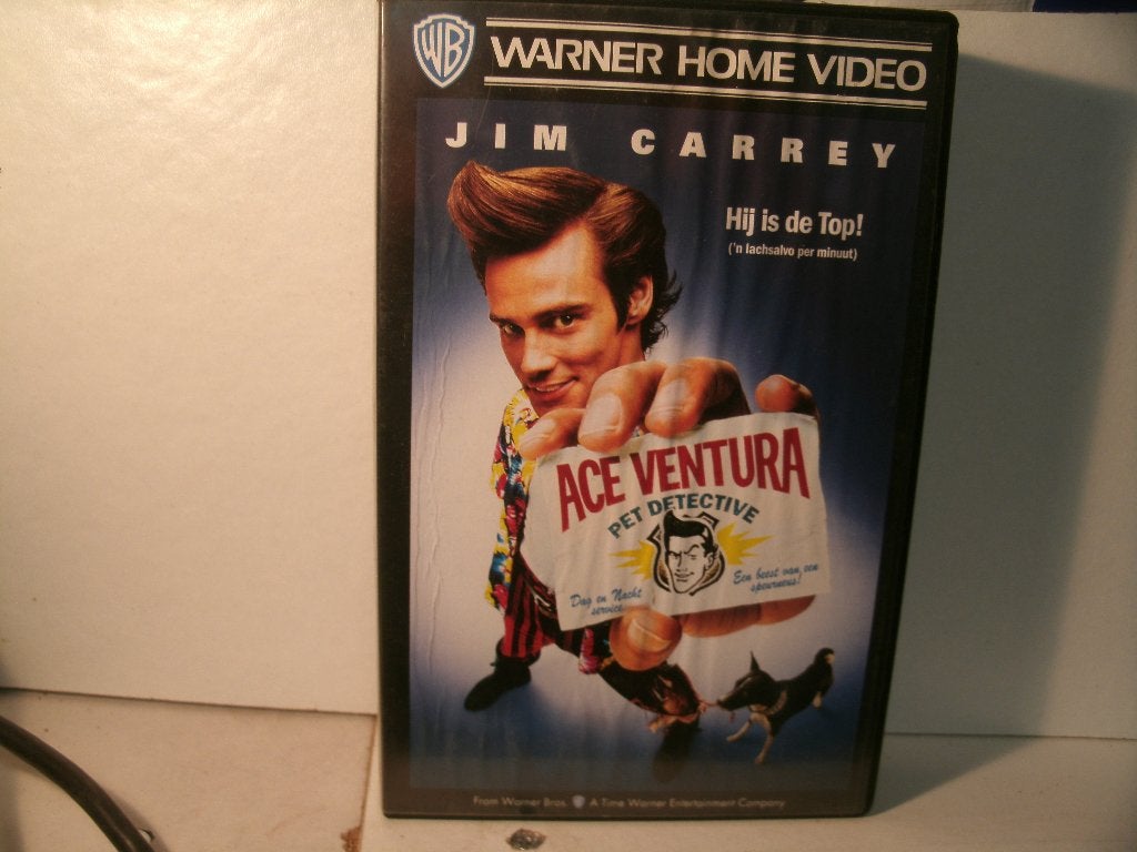 vhs 199b ace ventura, Alle leeftijden, Ophalen of Verzenden, Zo goed als nieuw, Actie en Avontuur