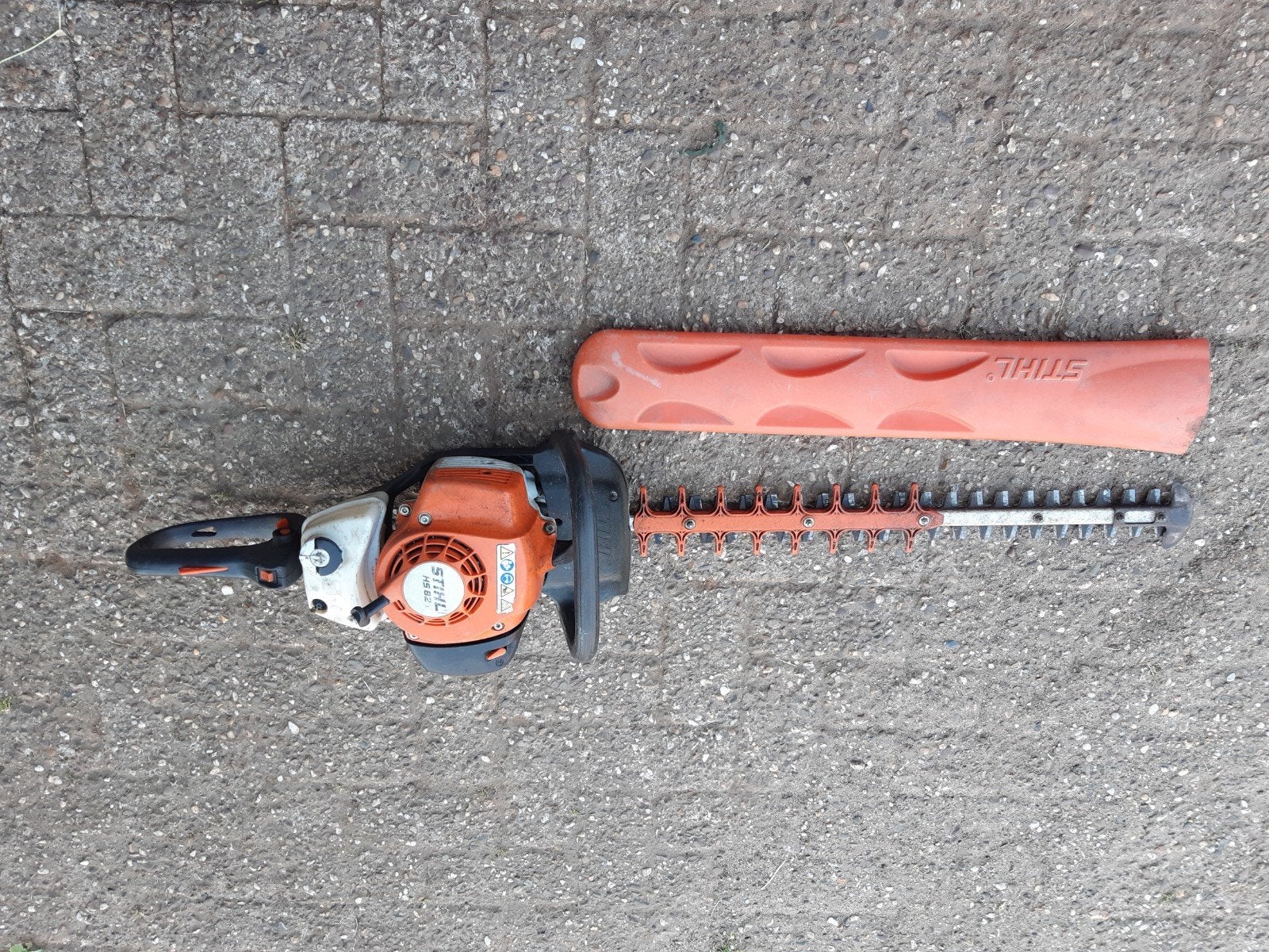 Tk prof Stihl HS 82T heggeschaar heggenschaar, Tuin en Terras, Ophalen, Gebruikt, Benzine