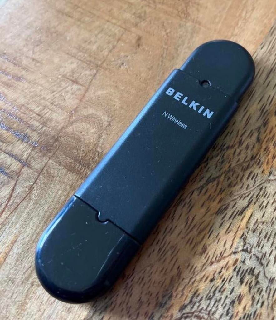 Belkin N Wireless USB Adapter - WiFi Dongle, Ophalen of Verzenden, Zo goed als nieuw