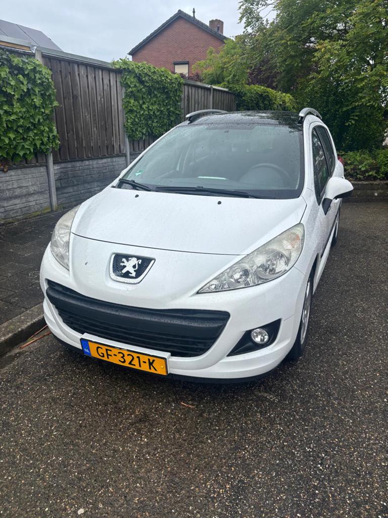 Peugeot 207 1.4 VTI 16V SW 2010 Wit, Voorwielaandrijving, Wit, Stationwagon, Handgeschakeld