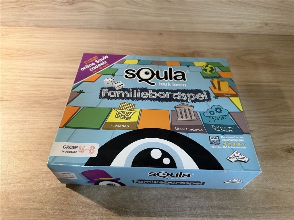 Squla leuk leren - s6830, Verzenden, Zo goed als nieuw