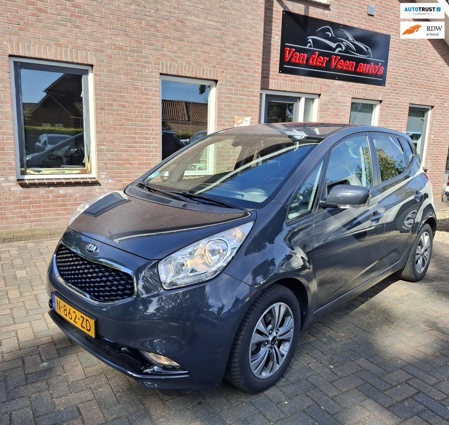 Kia Venga 1.6 CVVT Edition. Luxe uitvoering, o.a. stoelverw,