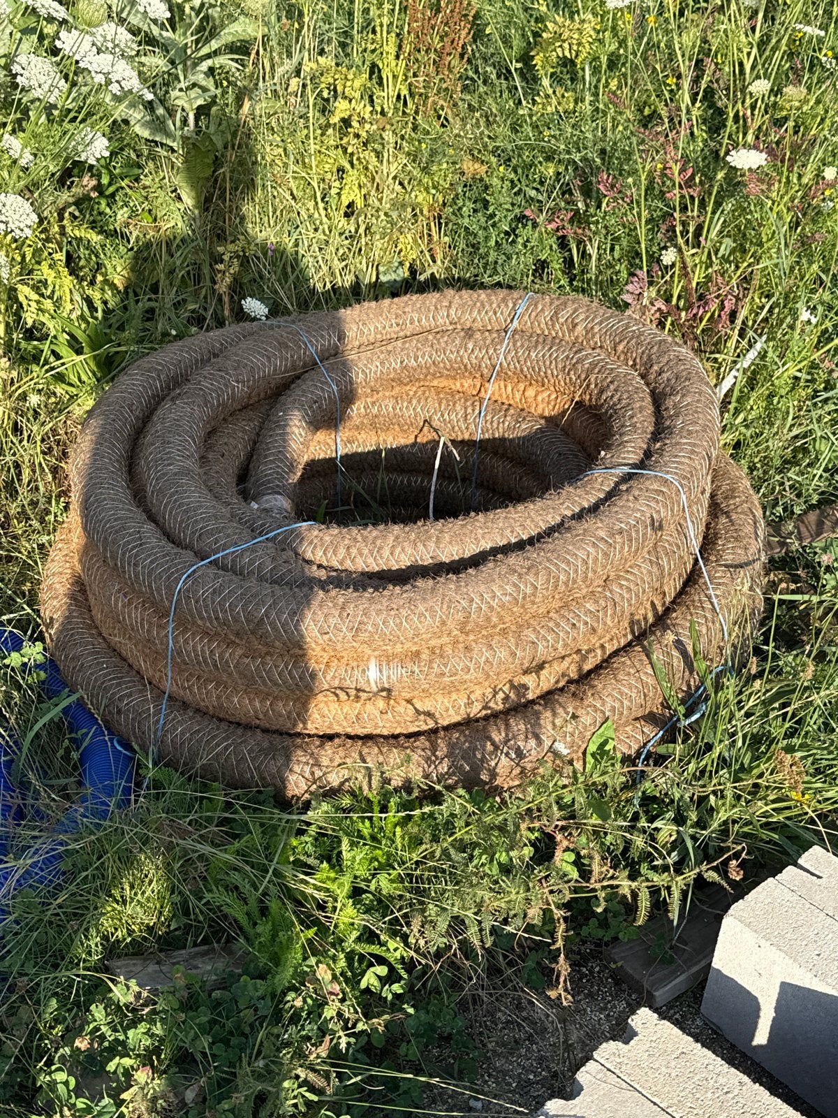Drainageslang 47 meter., Tuin en Terras, Ophalen, Gebruikt, Tuinslang