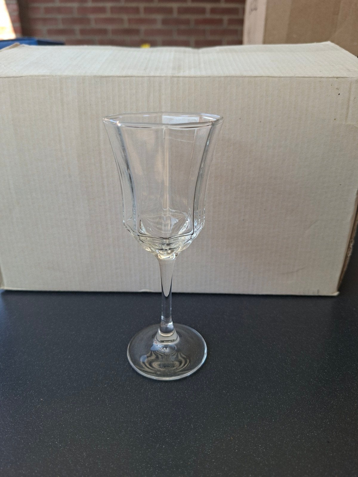 Set van 7 elegante borrelglaasjes, Ophalen