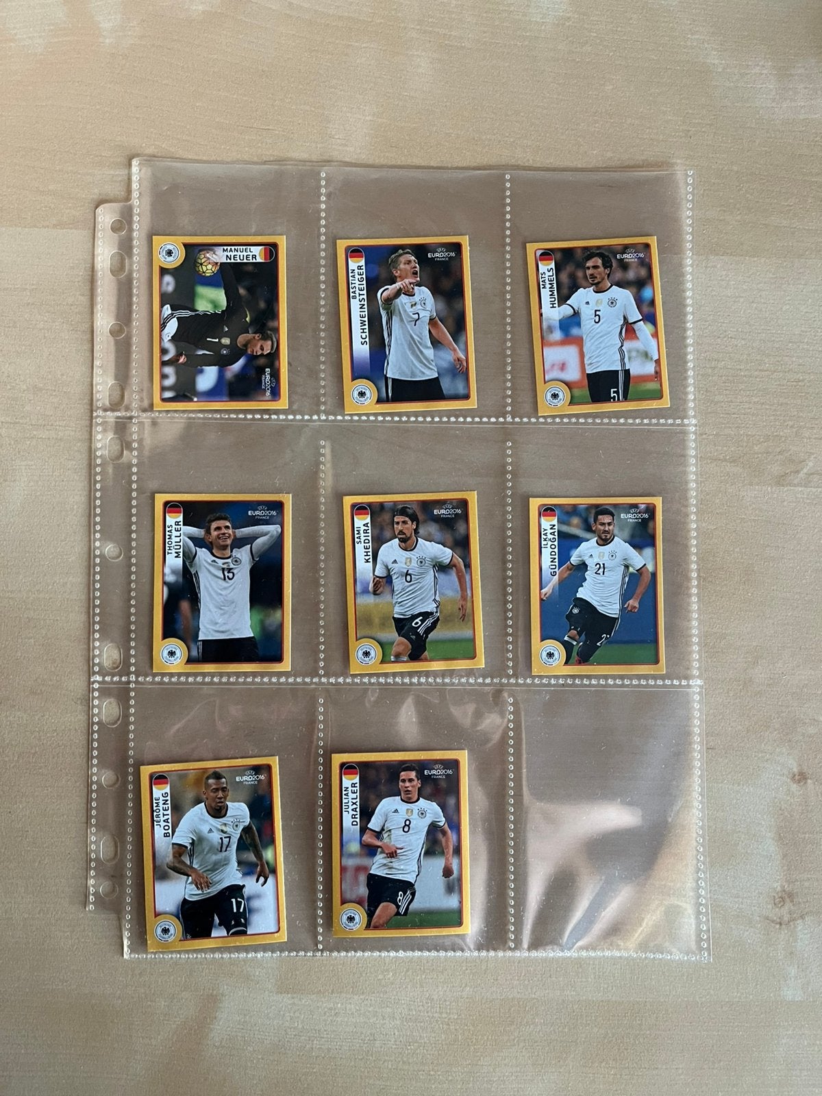 Panini EK2016 MacDonalds Stickers, Hobby en Vrije tijd, Ophalen of Verzenden, Nieuw, Meerdere stickers