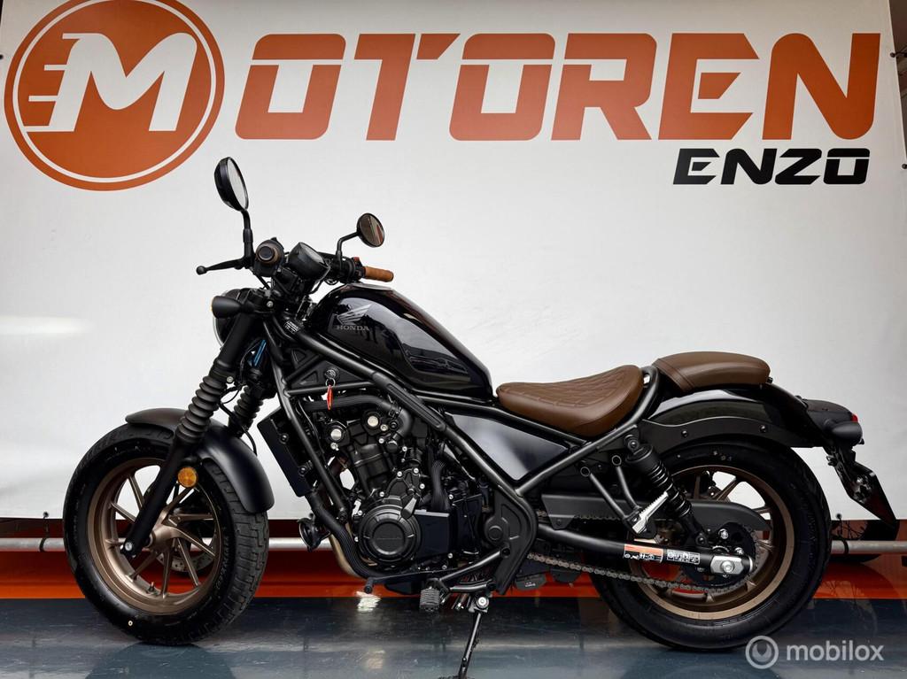 Honda CMX 500 REBEL 35 KW A2 RIJB 1700 KM 3 jr Garan 1e eig, Honda, Chopper, Bedrijf, ABS