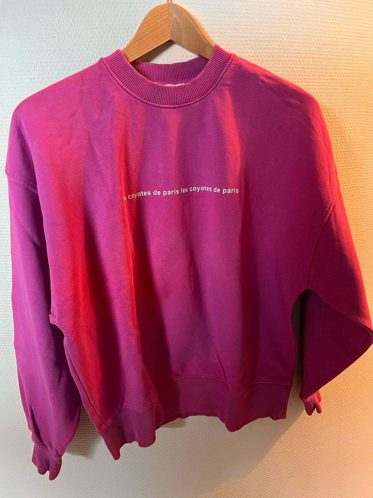 Les Coyotes de Paris sweater maat S (18), Ophalen of Verzenden, Zo goed als nieuw, Maat 36 (S), Roze