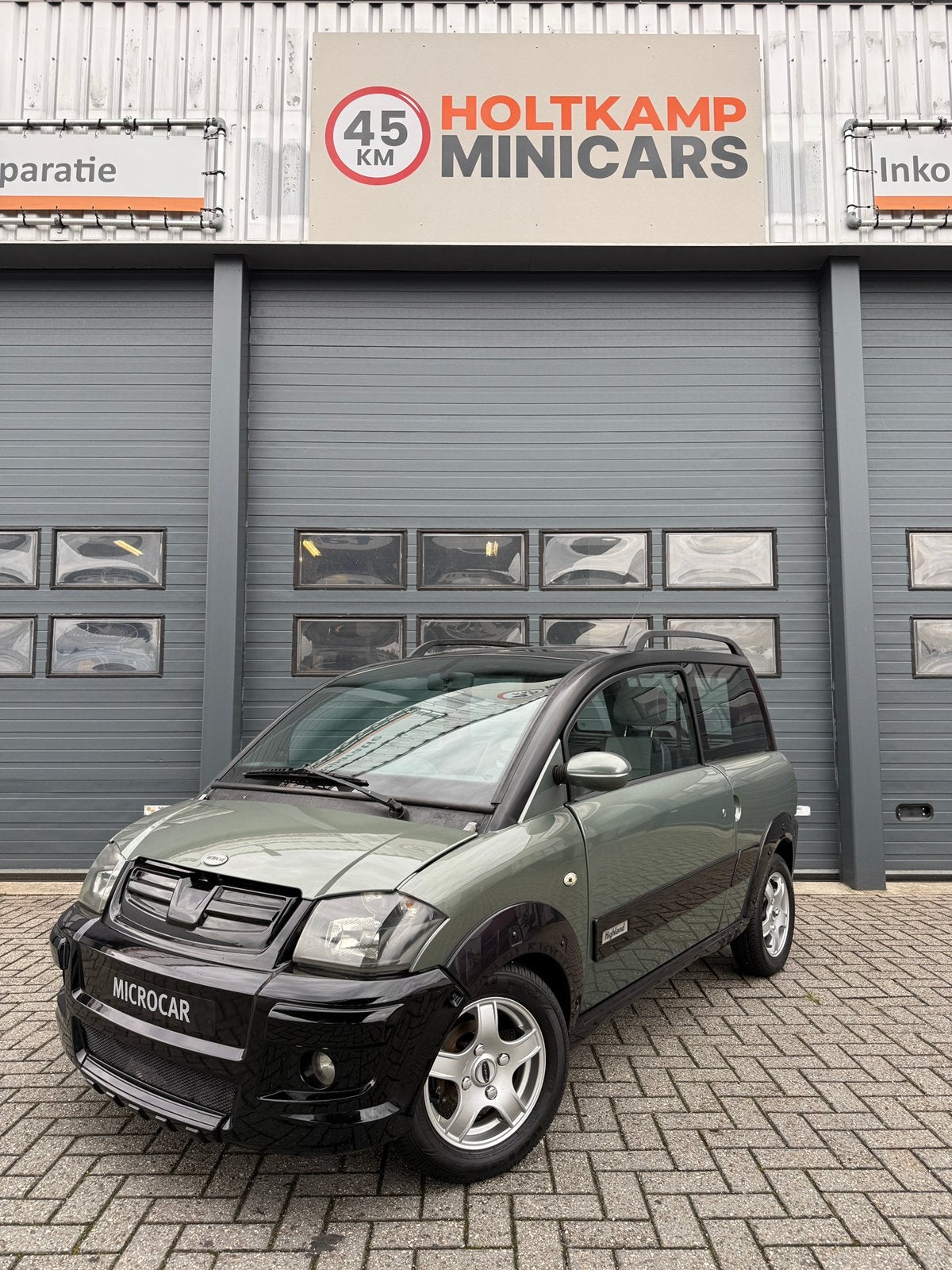Microcar MC2 Cargo Brommobiel 45KM / GROEN / YANMAR / 2008