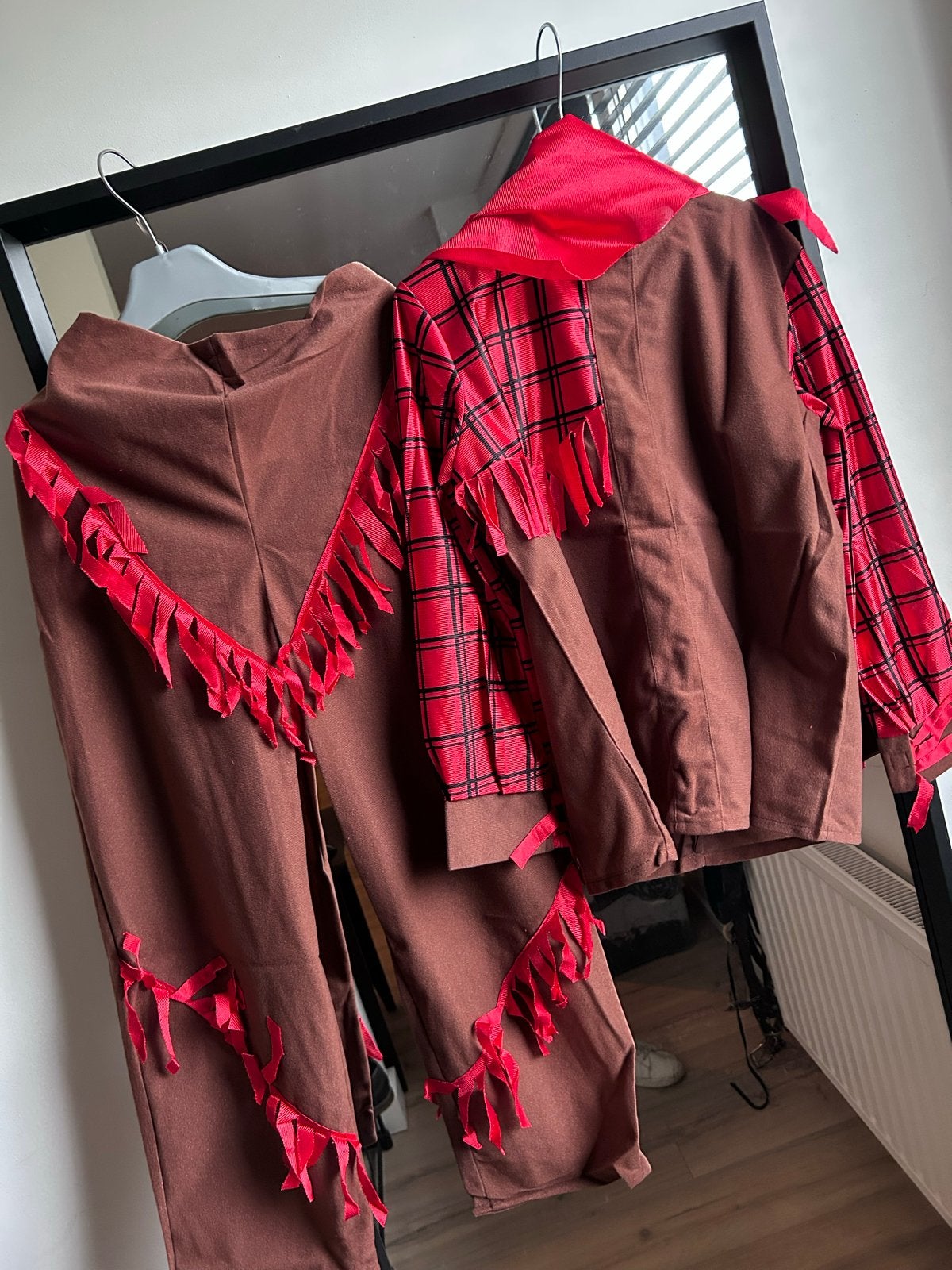 Cowboy verkleedpak maat 140, Ophalen of Verzenden, Zo goed als nieuw, 122 t/m 128, Jongen