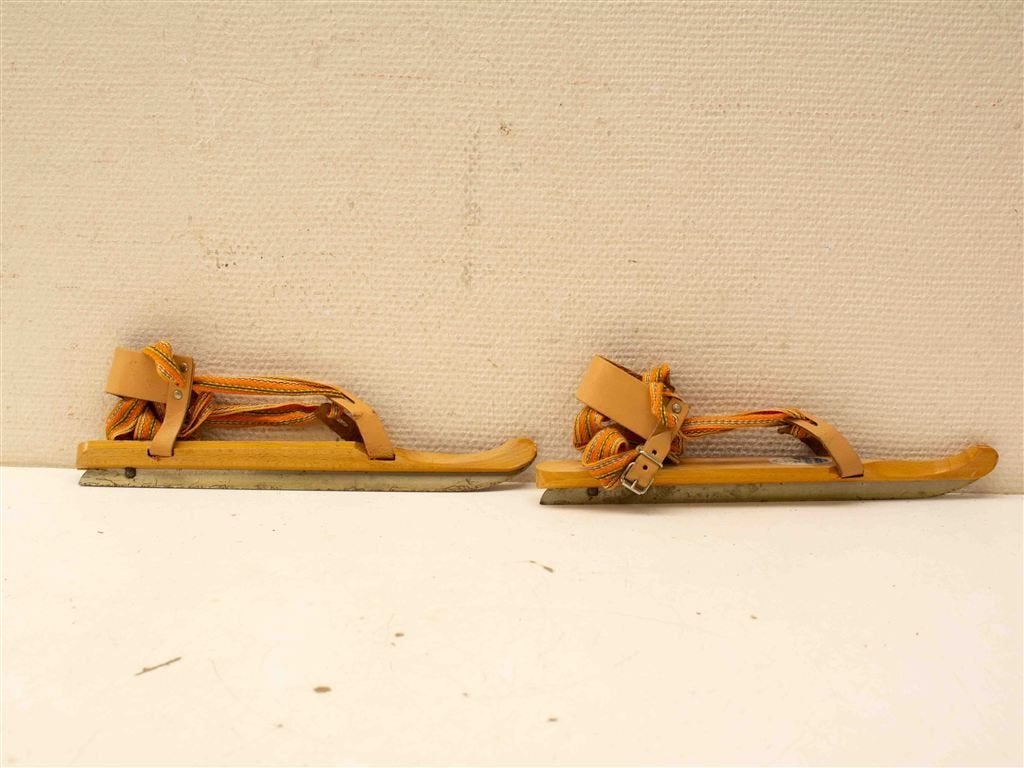 Vintage houten houtjes 37633, Ophalen of Verzenden, Gebruikt