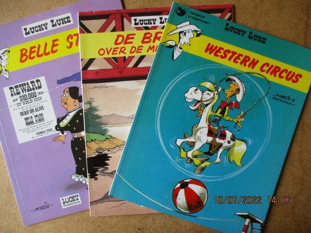 adv6770 lucky luke, Eén stripboek, Ophalen, Gelezen