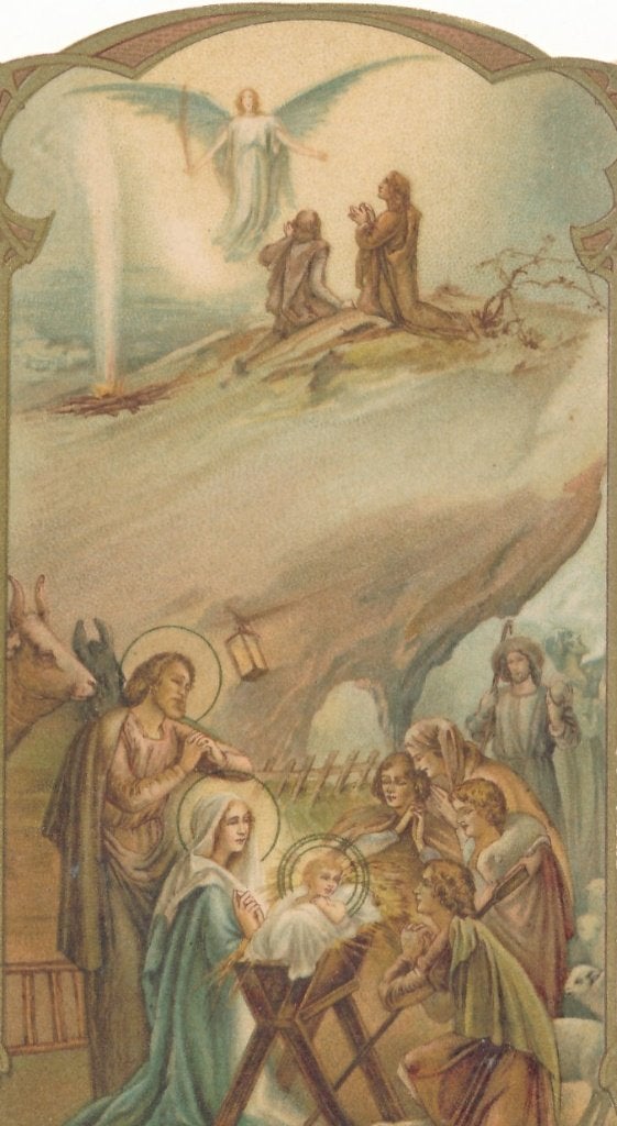 2 Mooie oude devotieprentjes van dezelfde serie, Ophalen of Verzenden, Zo goed als nieuw, Kaart of Prent, Christendom | Katholiek