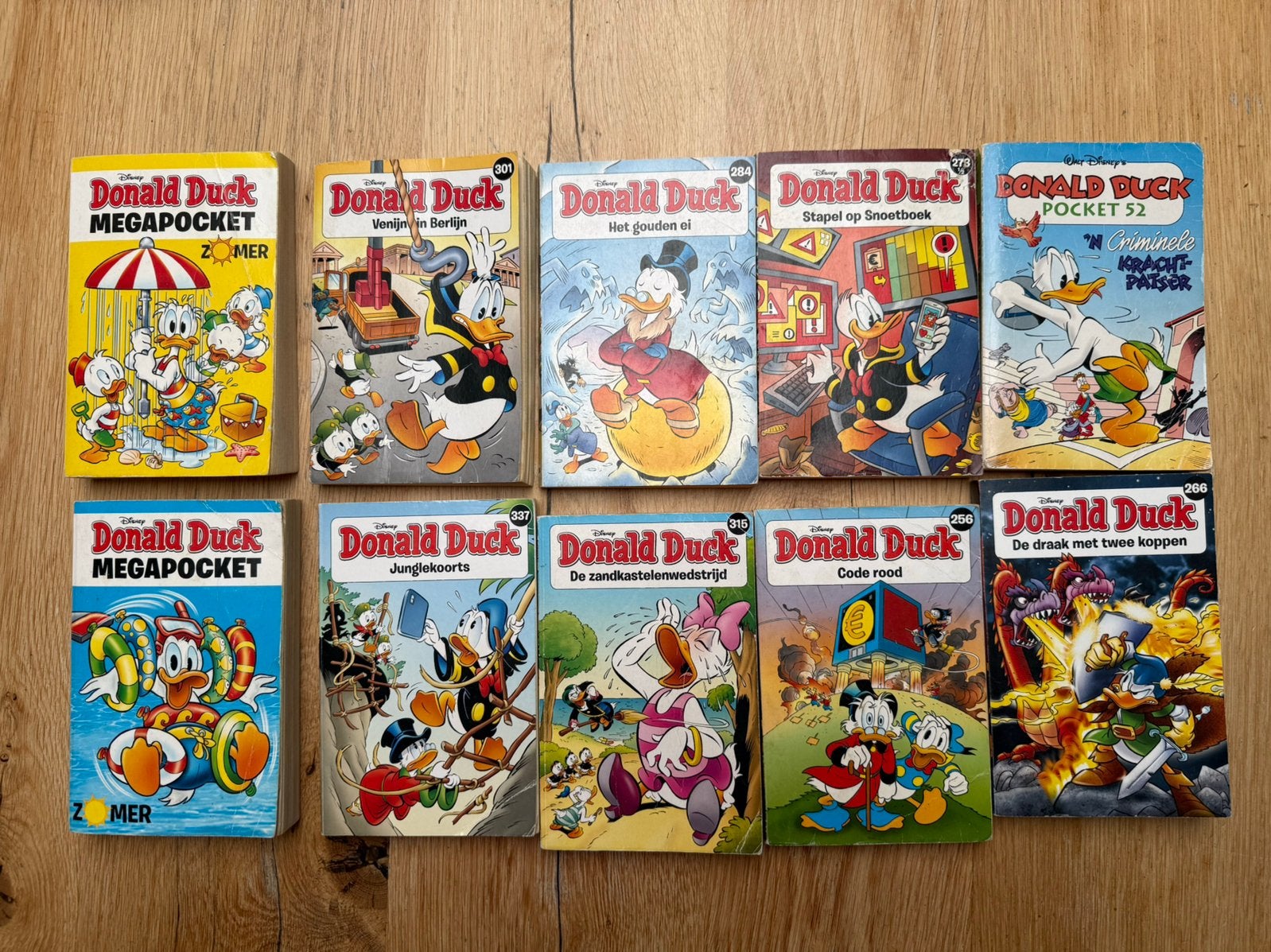 Donald duck pockets, Meerdere comics, Ophalen of Verzenden, Gelezen, Europa