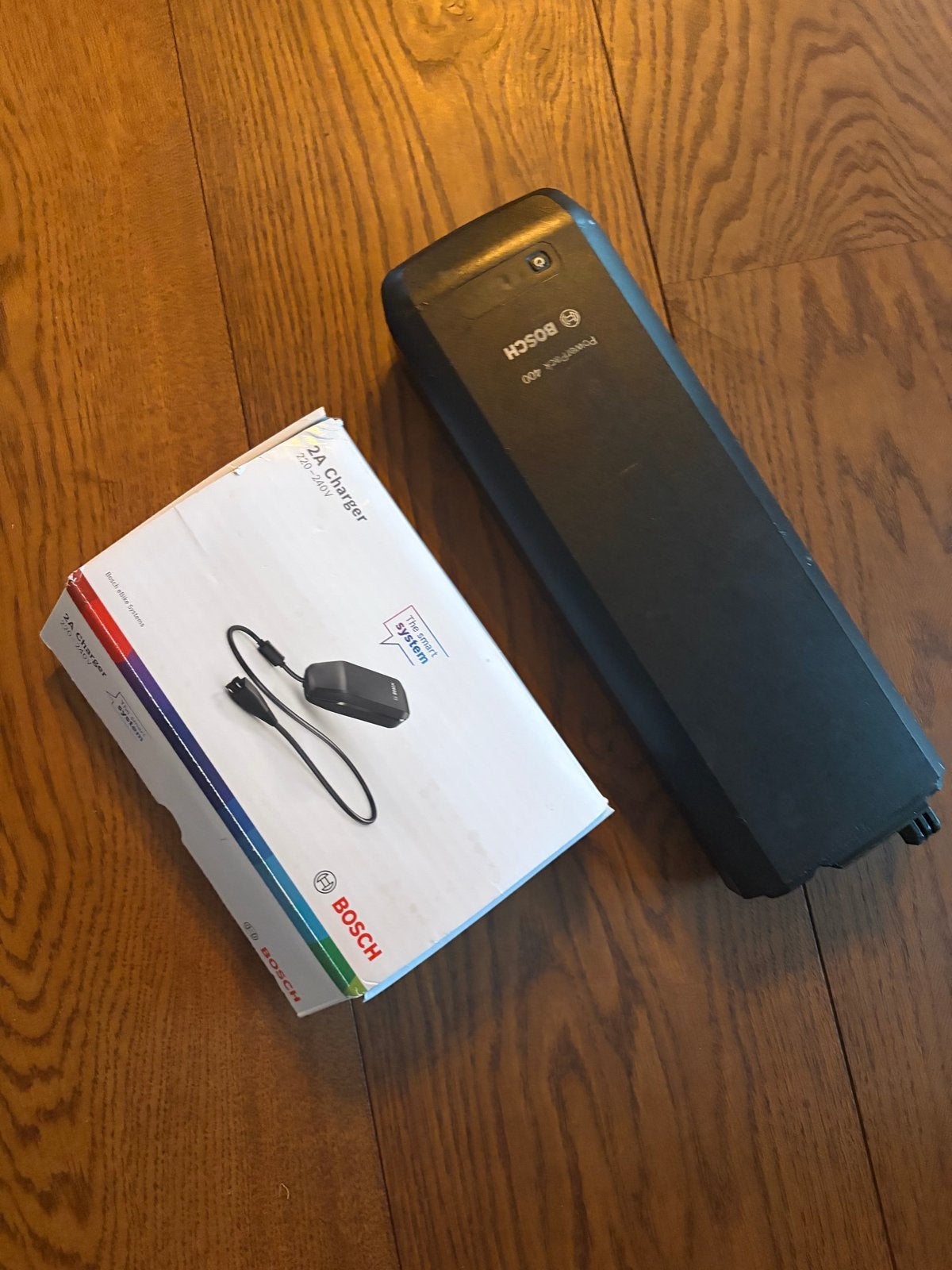 Bosch PowerPack 400 accu met 2A lader, Zo goed als nieuw