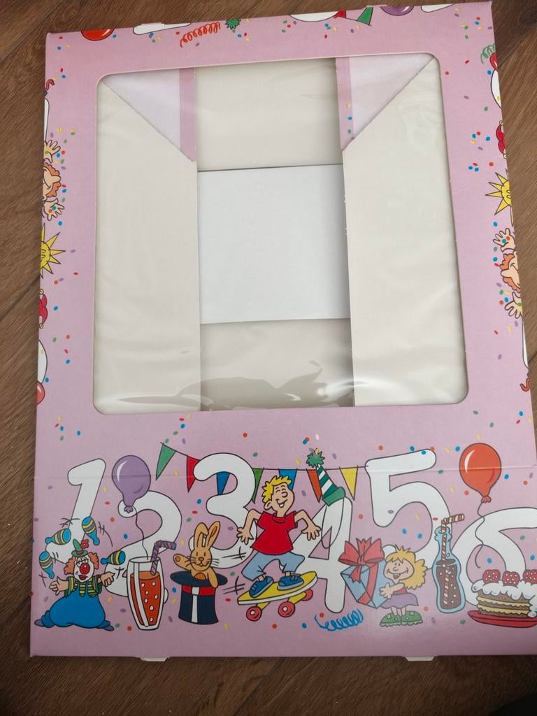 17x Gebaksdozen voor taart - Feestelijk design, Ophalen of Verzenden, Nieuw, Taarten, Overige typen