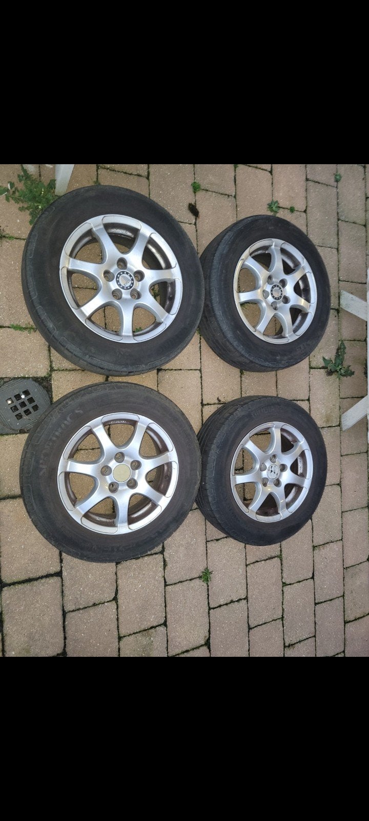 velgen vw golf 5 195/65/15, Ophalen, Gebruikt, 15 inch, Banden en Velgen