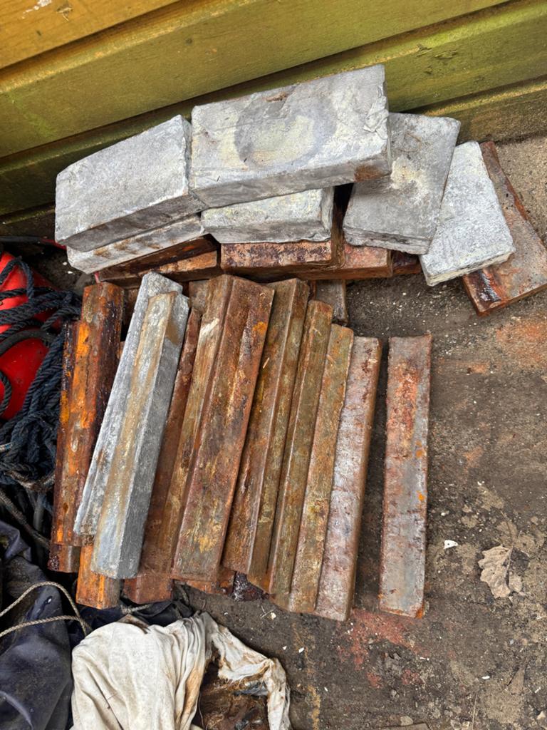 Lood ballast, Ophalen, Gebruikt, Lood