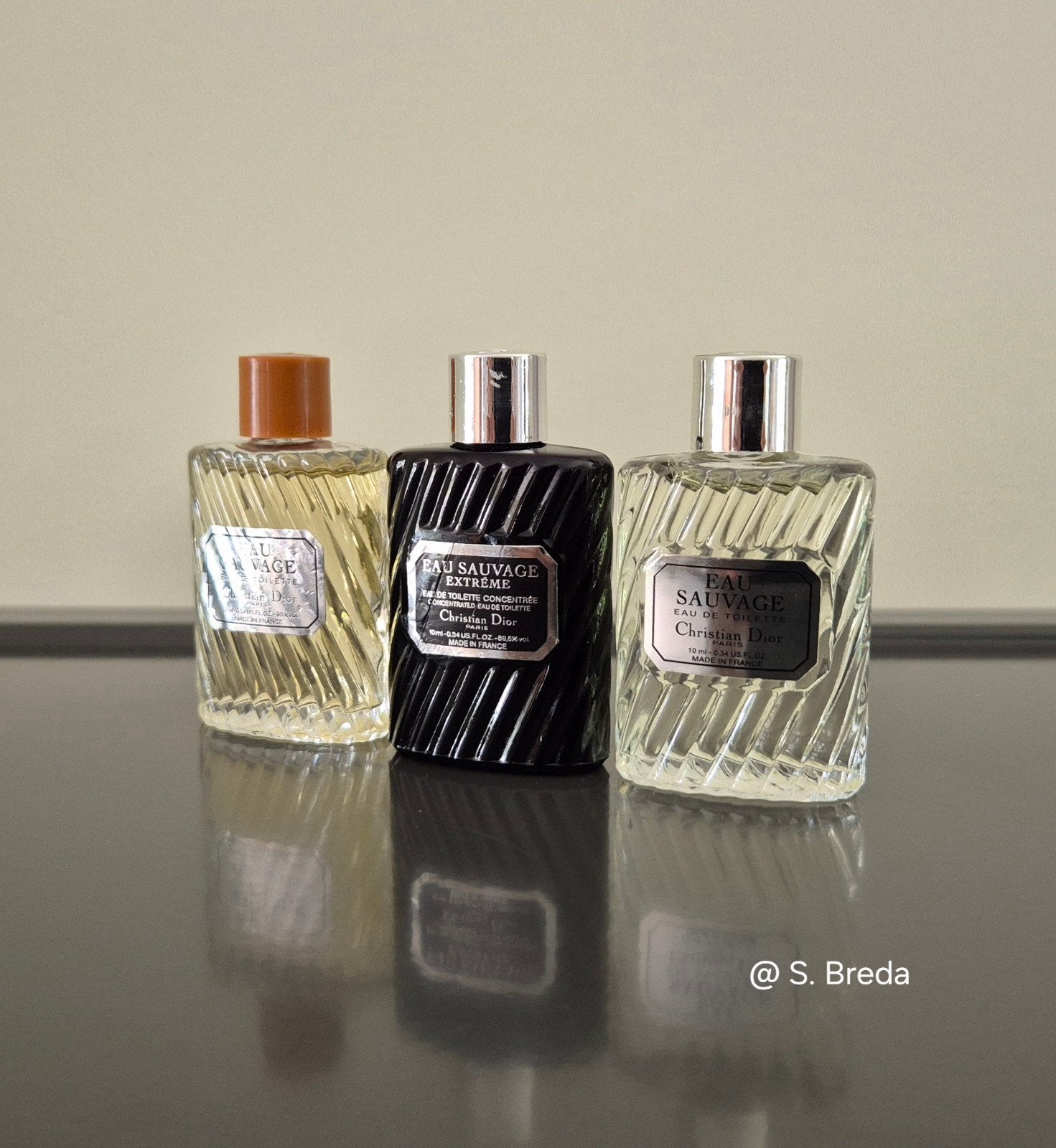 Christian Dior - Eau Sauvage - Eau de Toilette Miniatuur, Ophalen of Verzenden, Miniatuur, Gevuld