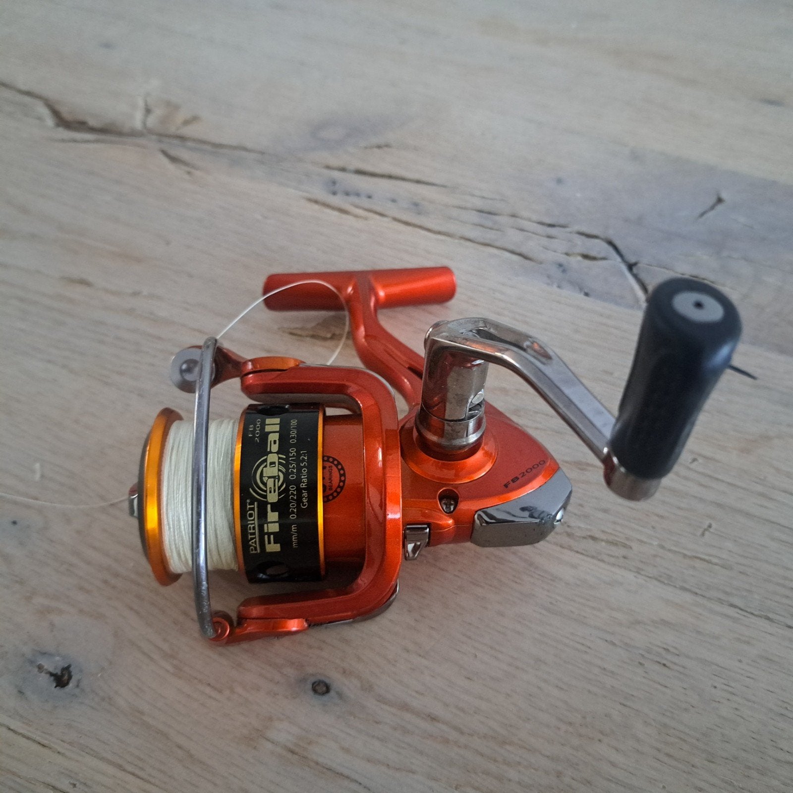 Patriot Fireball FB2000 Vis molen, Ophalen of Verzenden, Zo goed als nieuw, Molen